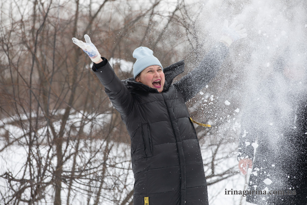 зимняя фотосъёмка
