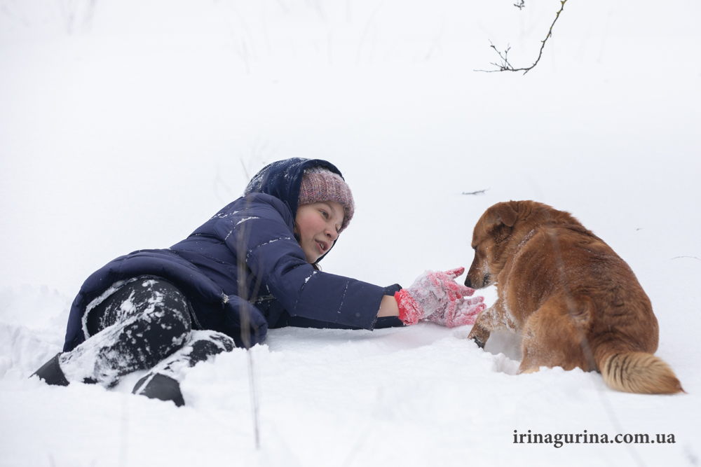 зимняя фотосъёмка