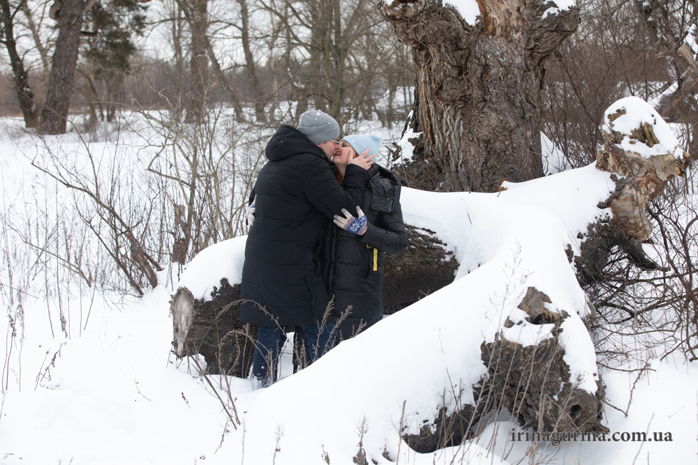 зимняя фотосъёмка