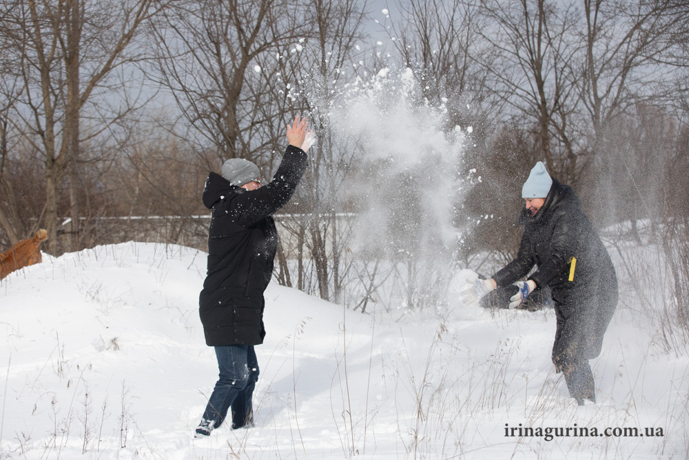 зимняя фотосъёмка