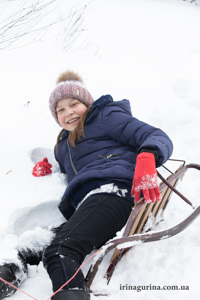 зимняя фотосъёмка
