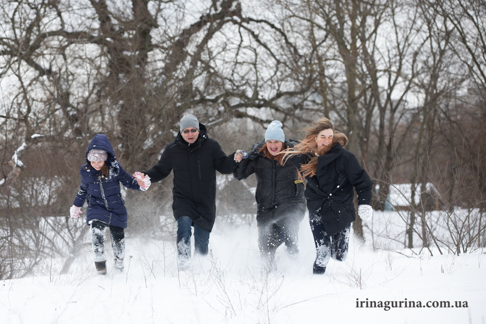 зимняя фотосъёмка