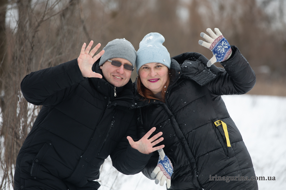 зимняя фотосъёмка